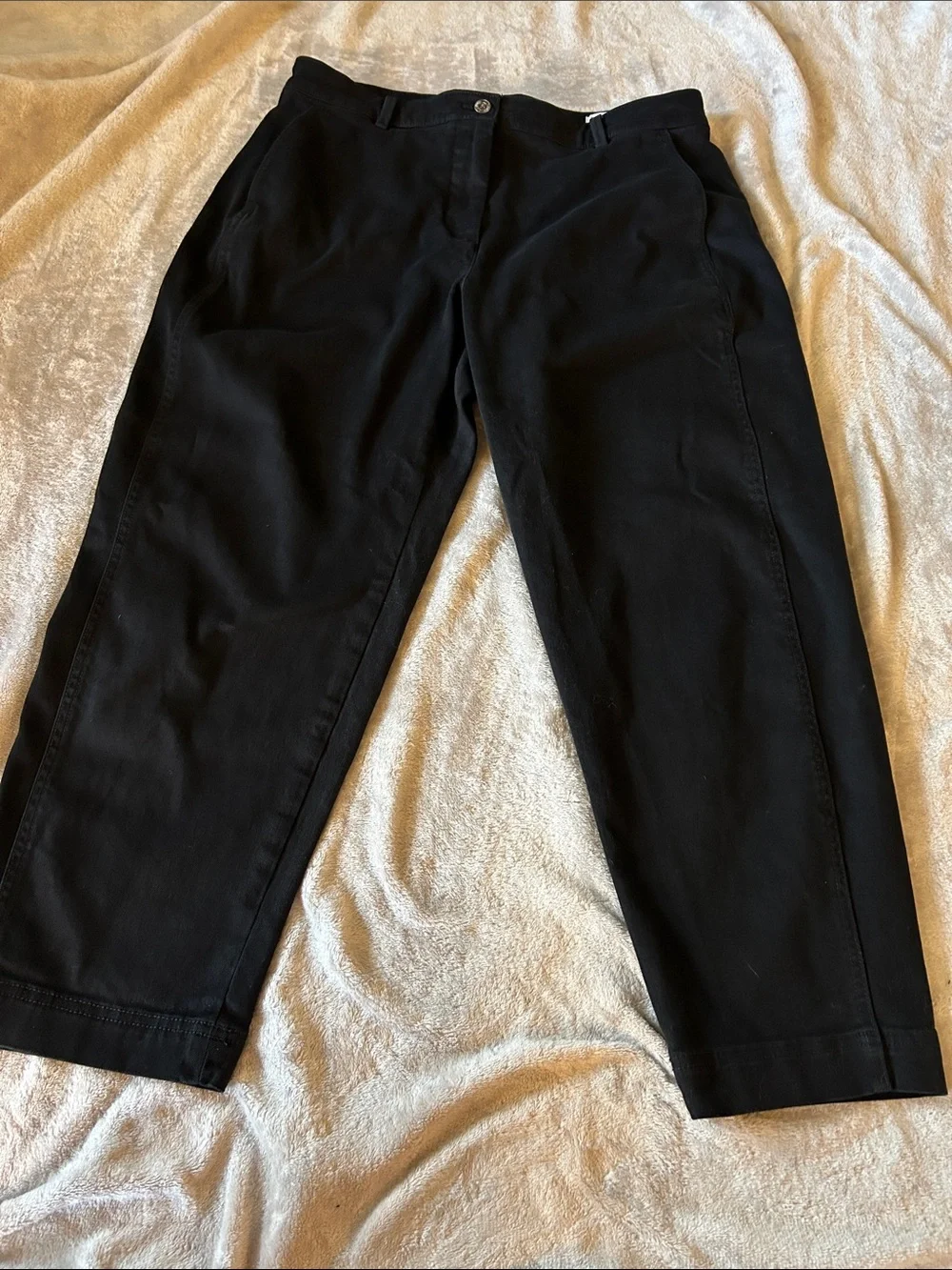 Banana republic barrel leg jeans in black